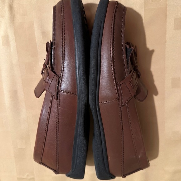 Dockers Men’s Brown Leather Loafers‎ Size 8 - Picture 6 of 10